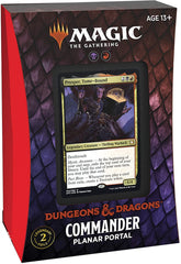 Adventures in the Forgotten Realms Planar Portal Commander Deck  Red/Black | Arkham Games and Comics
