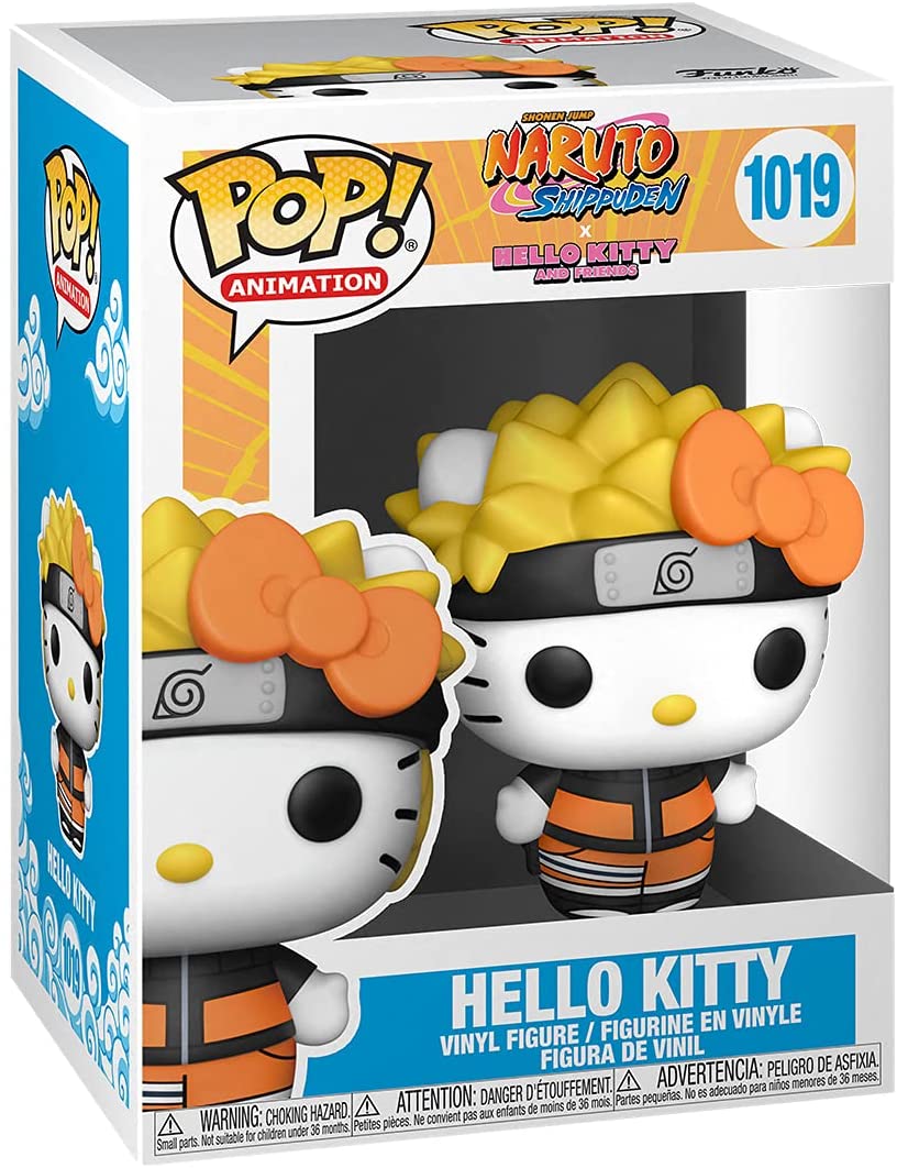 Funko Pop! Animation: Sanrio/Naruto - Hello Kitty | Arkham Games and Comics