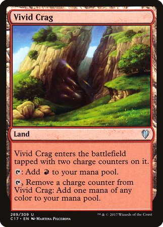 Vivid Crag [Commander 2017] | Arkham Games and Comics