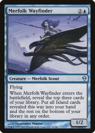 Merfolk Wayfinder [Zendikar] | Arkham Games and Comics