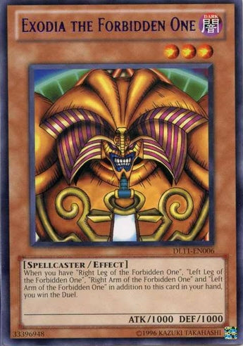 Exodia the Forbidden One (Purple) [DL11-EN006] Rare | Arkham Games and Comics