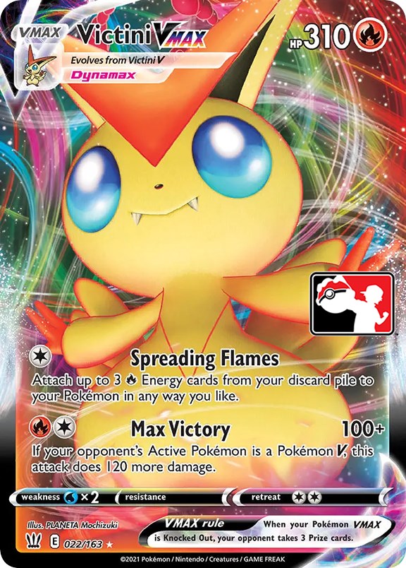 Victini VMAX (022/163) [Prize Pack Series One] | Arkham Games and Comics