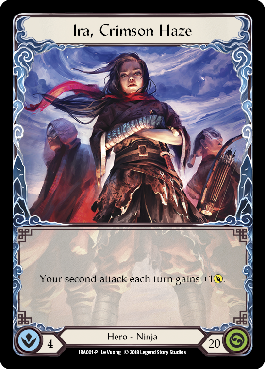 Ira, Crimson Haze [IRA001-P] (Ira Welcome Deck)  1st Edition Normal | Arkham Games and Comics