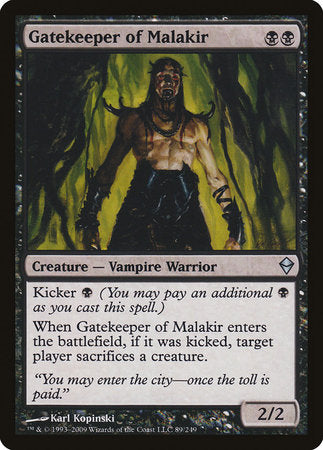 Gatekeeper of Malakir [Zendikar] | Arkham Games and Comics