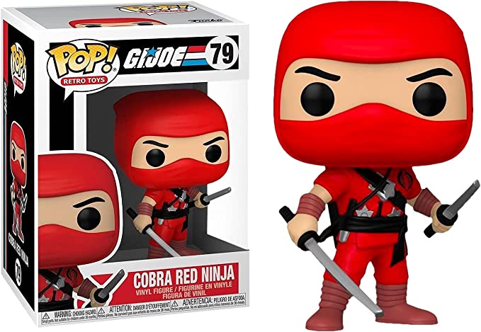 Funko POP Cobra Red Ninja #79 | Arkham Games and Comics