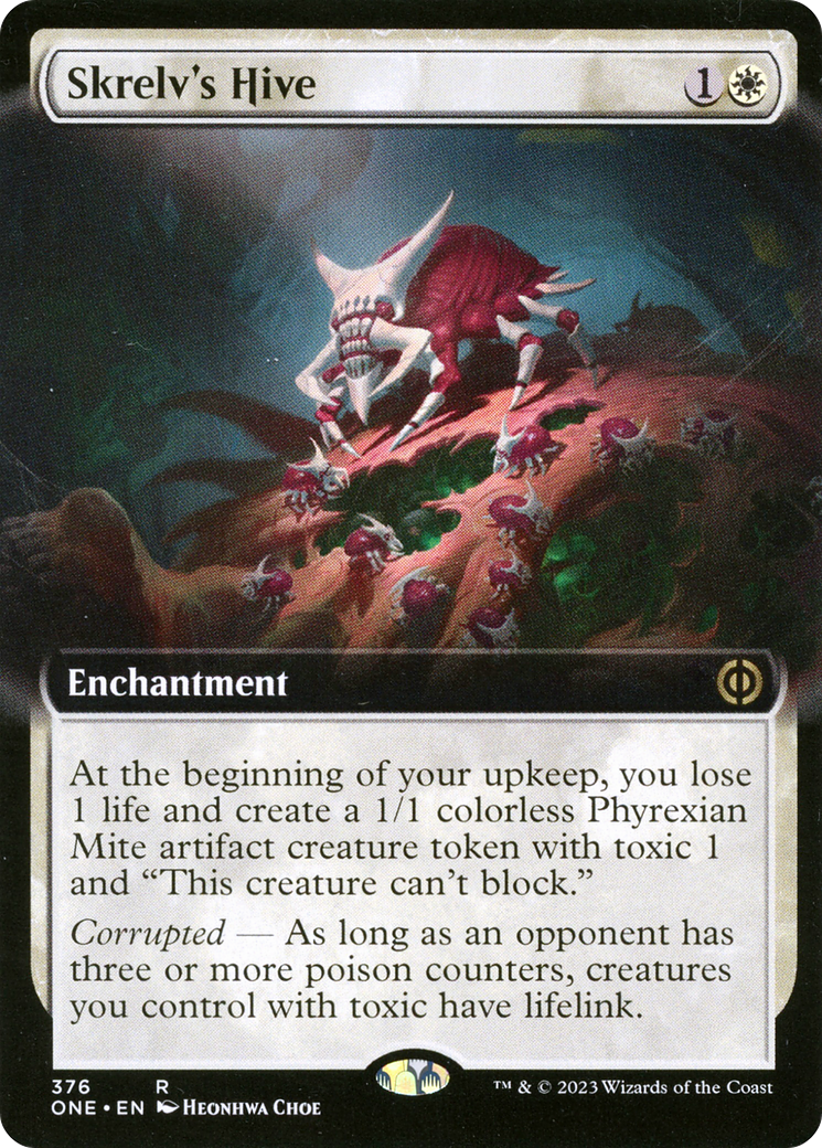 Skrelv's Hive (Extended Art) [Phyrexia: All Will Be One] | Arkham Games and Comics