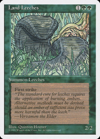 Land Leeches [Fourth Edition] | Arkham Games and Comics