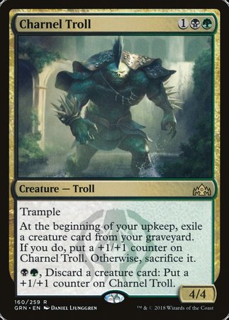 Charnel Troll [Guilds of Ravnica] | Arkham Games and Comics