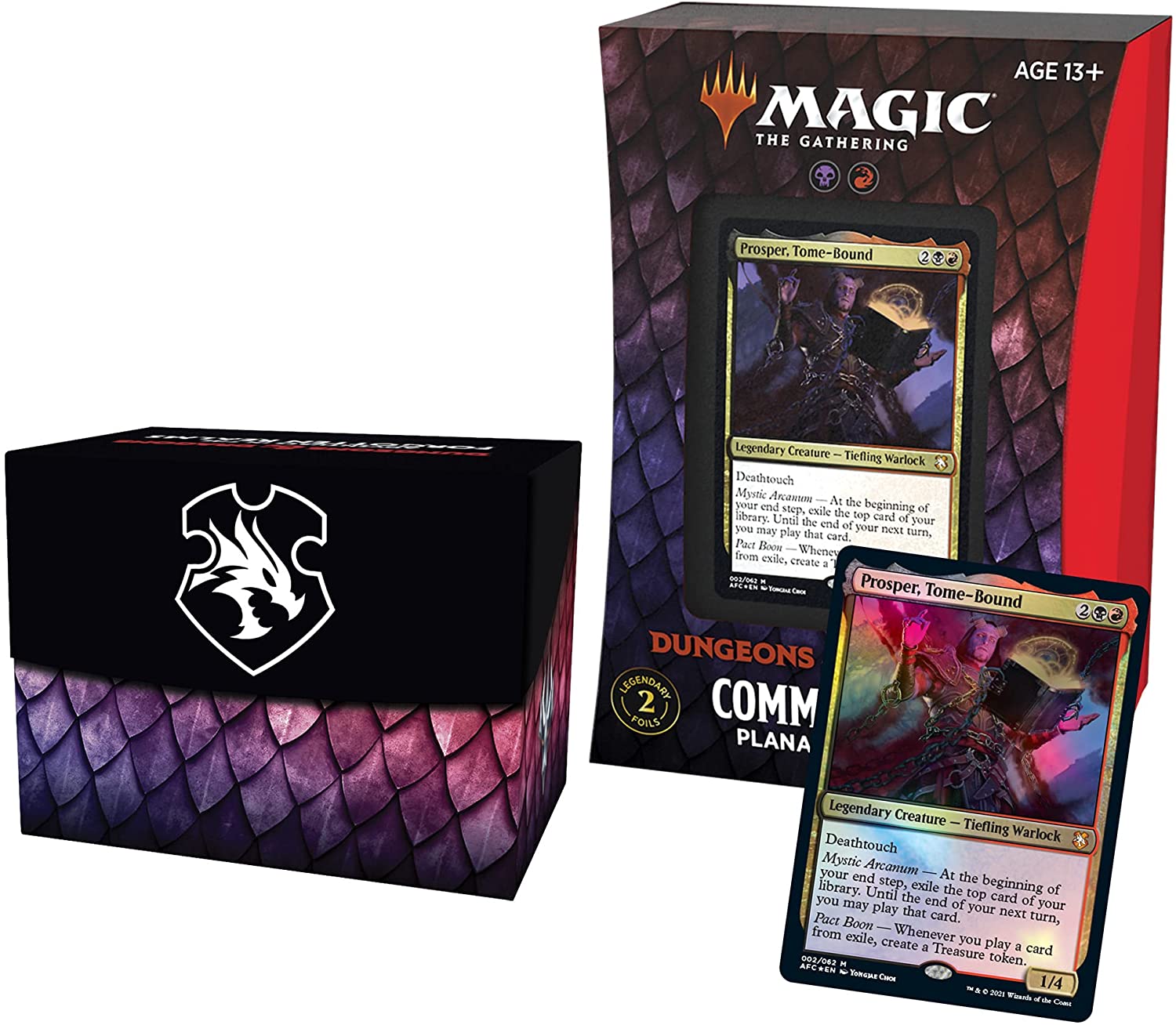 Adventures in the Forgotten Realms Planar Portal Commander Deck  Red/Black | Arkham Games and Comics