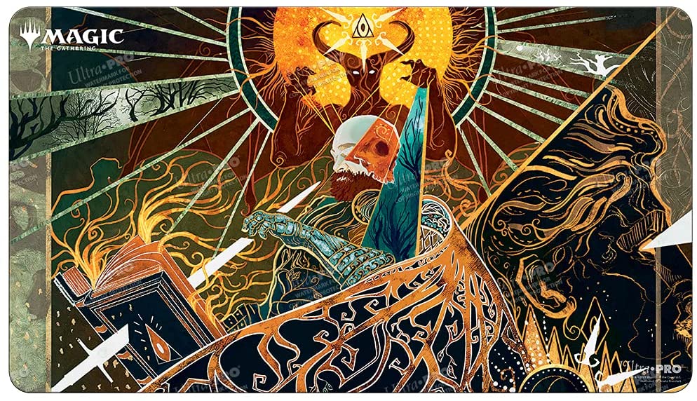 Mystical Archive Demonic Tutor Playmat | Arkham Games and Comics