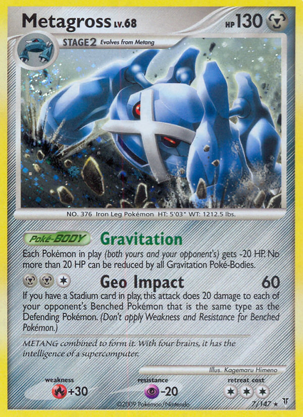 Metagross (7/147) [Platinum: Supreme Victors] | Arkham Games and Comics