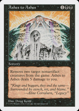Ashes to Ashes [Fifth Edition] | Arkham Games and Comics