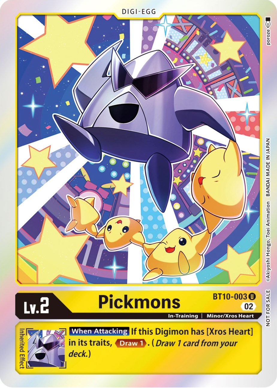 Pickmons [BT10-003] (Official Tournament Pack Vol.8) [Xros Encounter Promos] | Arkham Games and Comics