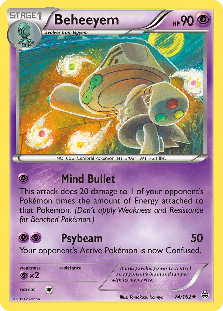 Beheeyem (74/162) [XY: BREAKthrough] | Arkham Games and Comics