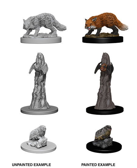 Pathfinder Deep Cuts Unpainted Miniatures: Familiars | Arkham Games and Comics