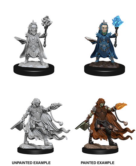 Pathfinder Deep Cuts Unpainted Miniatures: Evil Wizards | Arkham Games and Comics