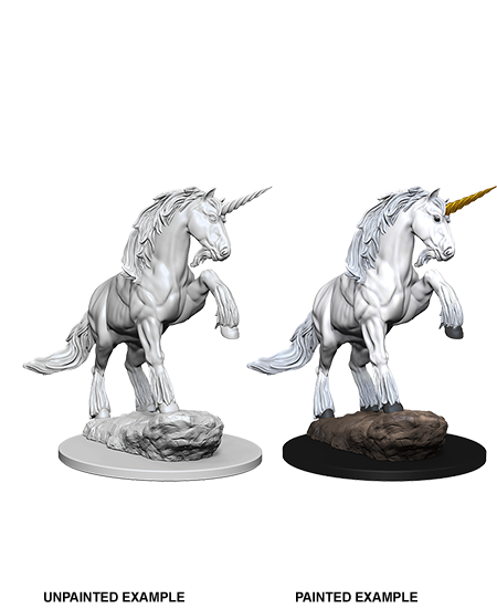 Pathfinder Deep Cuts Unpainted Miniatures: Unicorn | Arkham Games and Comics