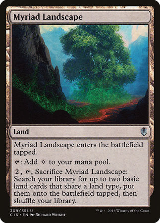 Myriad Landscape [Commander 2016] | Arkham Games and Comics