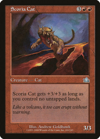 Scoria Cat [Prophecy] | Arkham Games and Comics