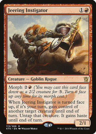 Jeering Instigator [Khans of Tarkir] | Arkham Games and Comics