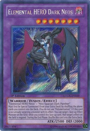 Elemental HERO Dark Neos [LCGX-EN059] Secret Rare | Arkham Games and Comics