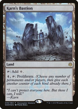 Karn's Bastion [War of the Spark Promos] | Arkham Games and Comics
