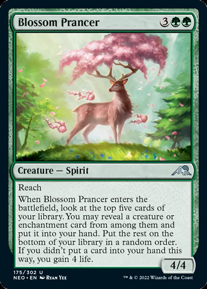 Blossom Prancer [Kamigawa: Neon Dynasty] | Arkham Games and Comics