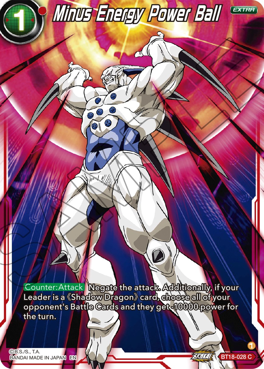 Minus Energy Power Ball (BT18-028) [Dawn of the Z-Legends] | Arkham Games and Comics