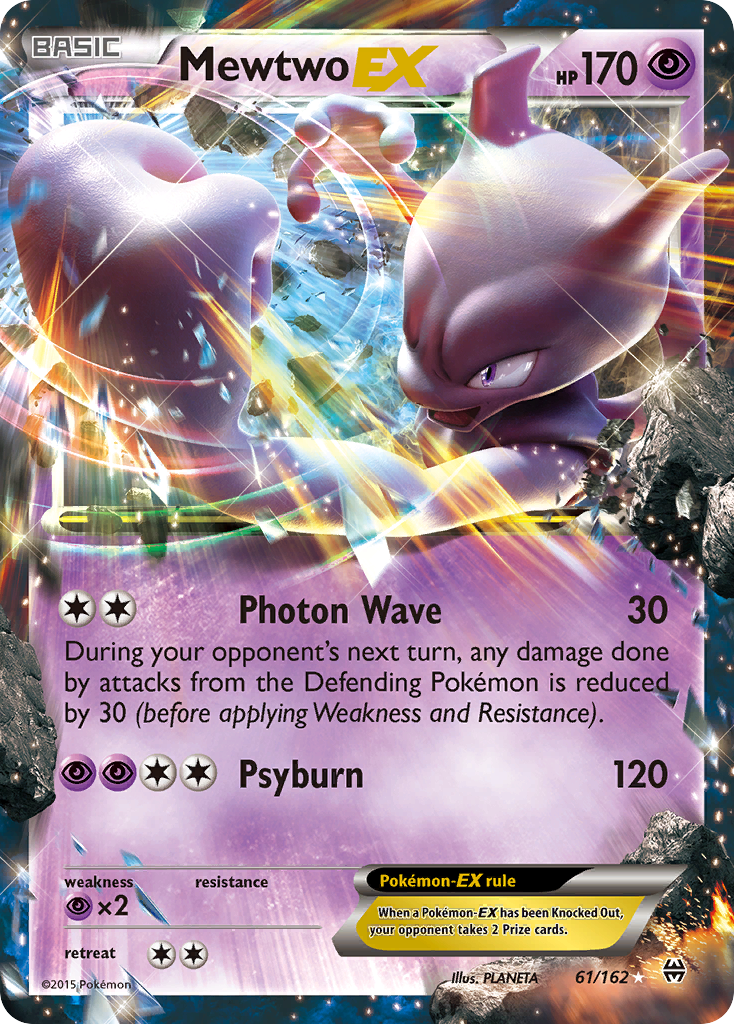 Mewtwo EX (61/162) [XY: BREAKthrough] | Arkham Games and Comics