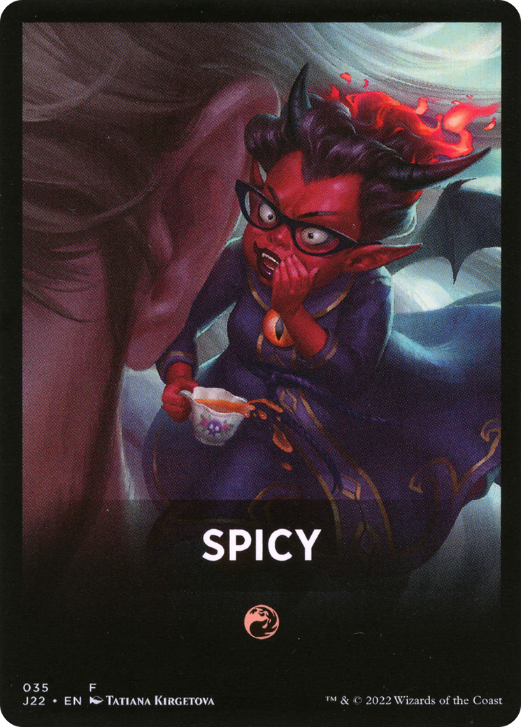 Spicy Theme Card [Jumpstart 2022 Front Cards] | Arkham Games and Comics