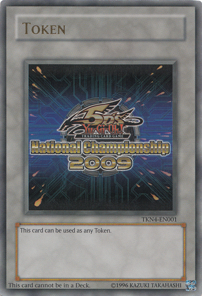 Yu-Gi-Oh 5D's 2009 National Championship Token [TKN4-EN001] Ultra Rare | Arkham Games and Comics