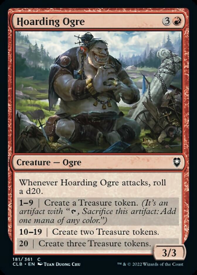 Hoarding Ogre [Commander Legends: Battle for Baldur's Gate] | Arkham Games and Comics