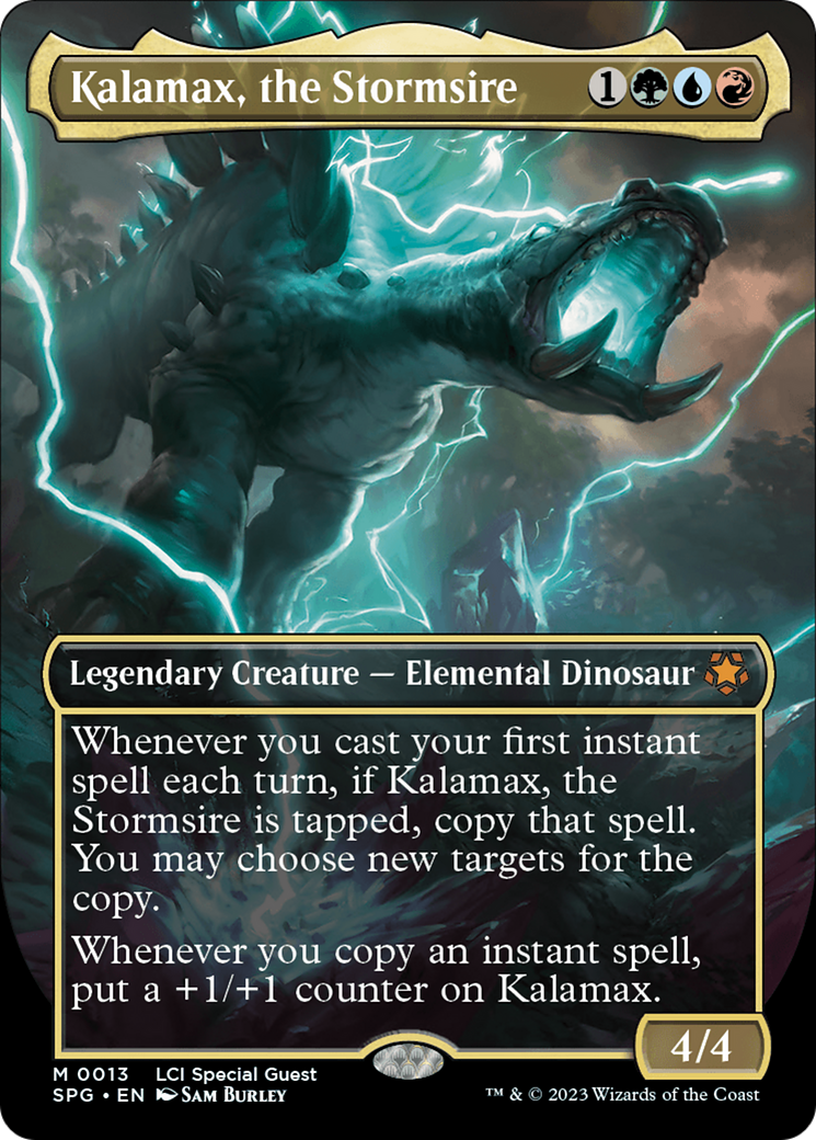 Kalamax, the Stormsire (Borderless) [The Lost Caverns of Ixalan Special Guests] | Arkham Games and Comics