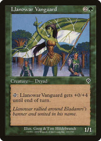 Llanowar Vanguard [Invasion] | Arkham Games and Comics