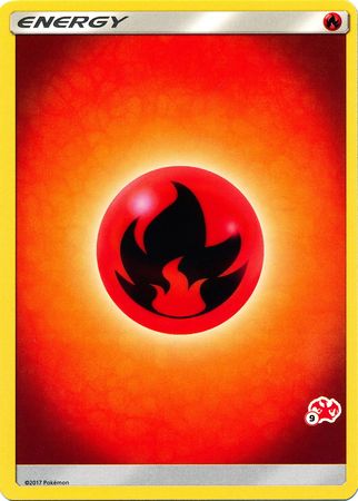 Fire Energy (Charizard Stamp #9) [Battle Academy 2020] | Arkham Games and Comics