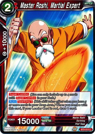 Master Roshi, Martial Expert (BT5-012) [Miraculous Revival] | Arkham Games and Comics