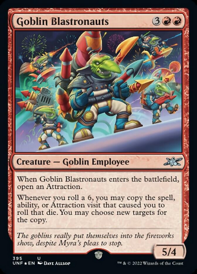 Goblin Blastronauts (Galaxy Foil) [Unfinity] | Arkham Games and Comics