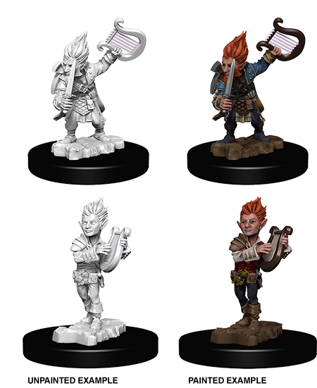 Pathfinder Battles Deep Cuts: Gnome Male Bard | Arkham Games and Comics