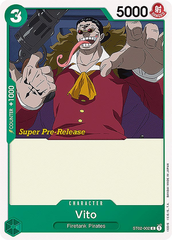 Vito [Super Pre-Release Starter Deck: Worst Generation] | Arkham Games and Comics