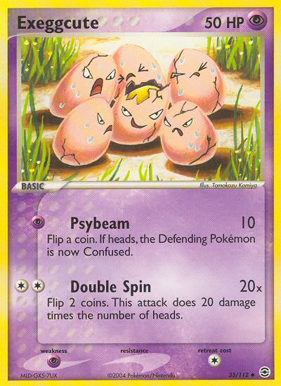 Exeggcute (33/112) [EX: FireRed & LeafGreen] | Arkham Games and Comics