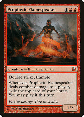 Prophetic Flamespeaker [Journey into Nyx] | Arkham Games and Comics