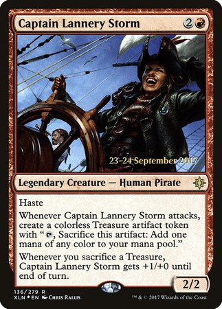 Captain Lannery Storm [Ixalan Promos] | Arkham Games and Comics