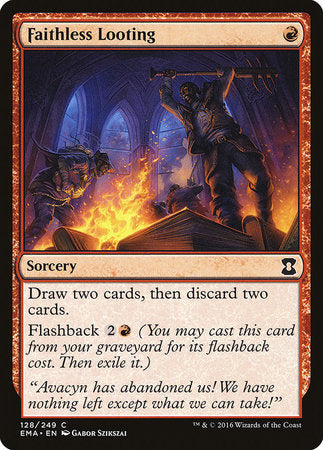 Faithless Looting [Eternal Masters] | Arkham Games and Comics