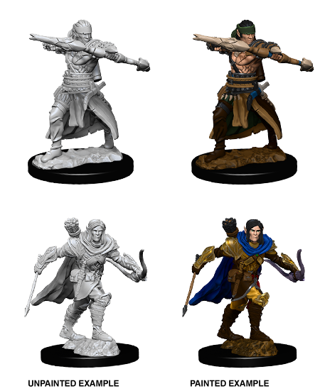 Pathfinder Battles Deep Cuts: Male Half-Elf Ranger | Arkham Games and Comics