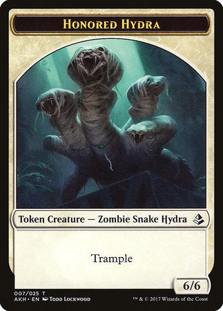 Honored Hydra Token [Amonkhet Tokens] | Arkham Games and Comics