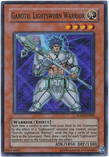 Garoth, Lightsworn Warrior [TU01-EN002] Super Rare | Arkham Games and Comics