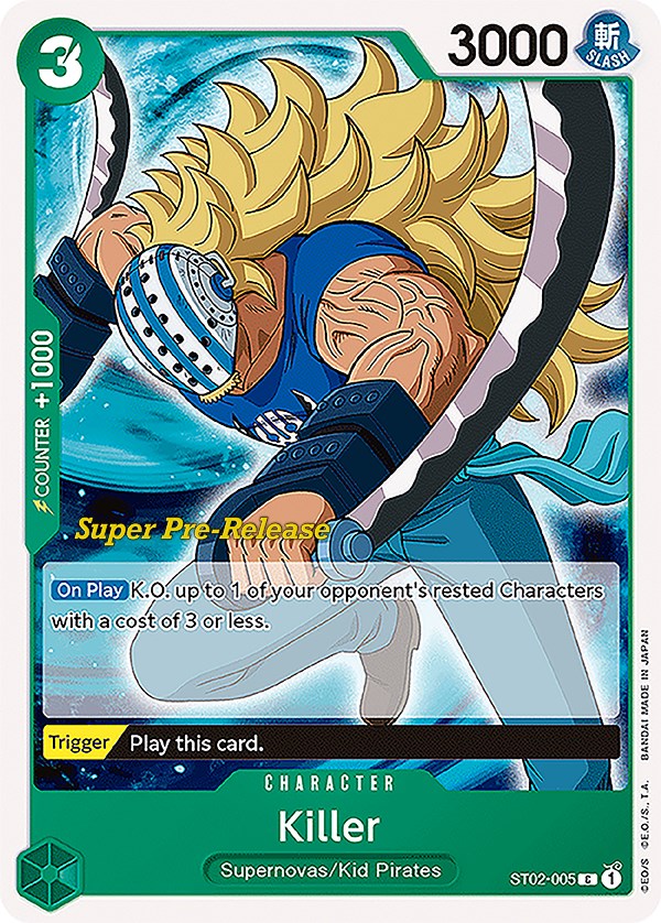 Killer [Super Pre-Release Starter Deck: Worst Generation] | Arkham Games and Comics