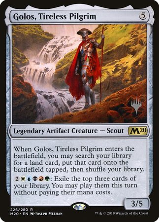 Golos, Tireless Pilgrim [Core Set 2020 Promos] | Arkham Games and Comics