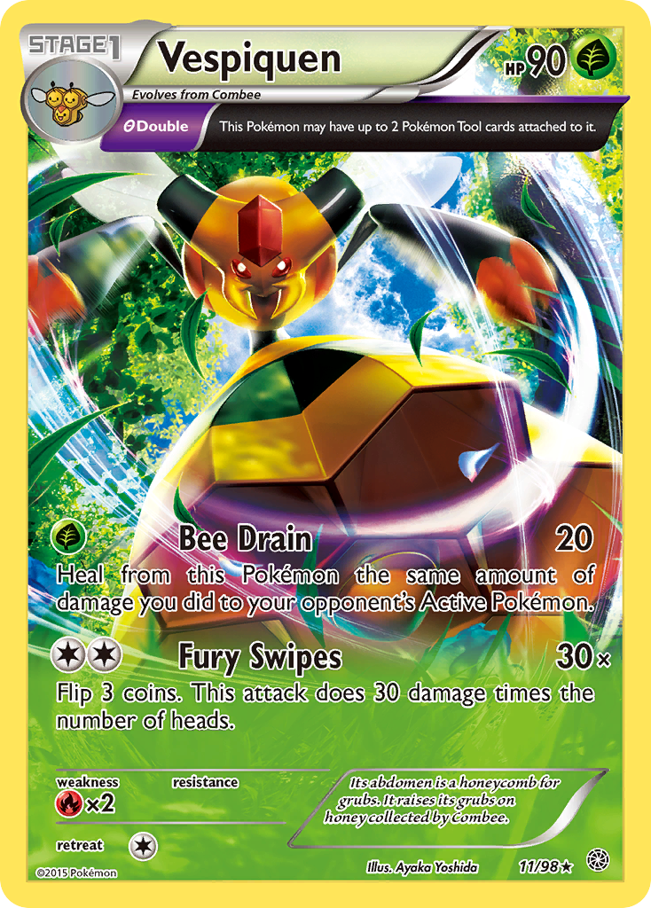 Vespiquen (11/98) [XY: Ancient Origins] | Arkham Games and Comics