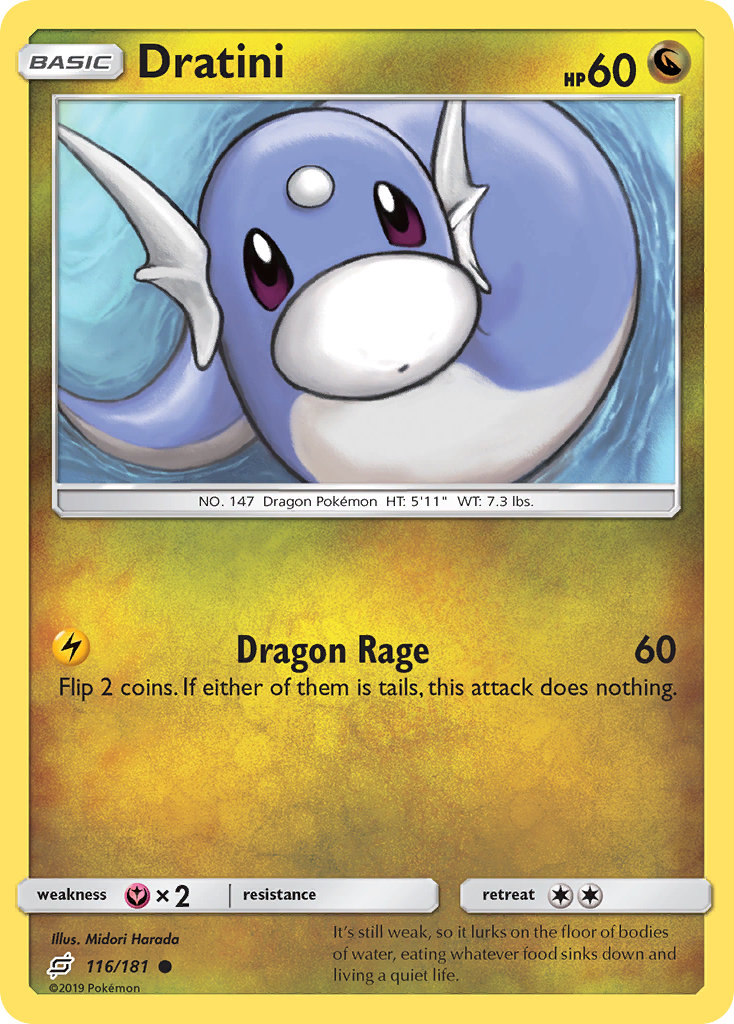 Dratini (116/181) [Sun & Moon: Team Up] | Arkham Games and Comics